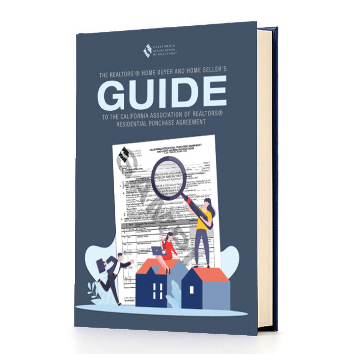 Book titled 'The Realtors' Home Buyer and Home Seller's Guide' on a white background