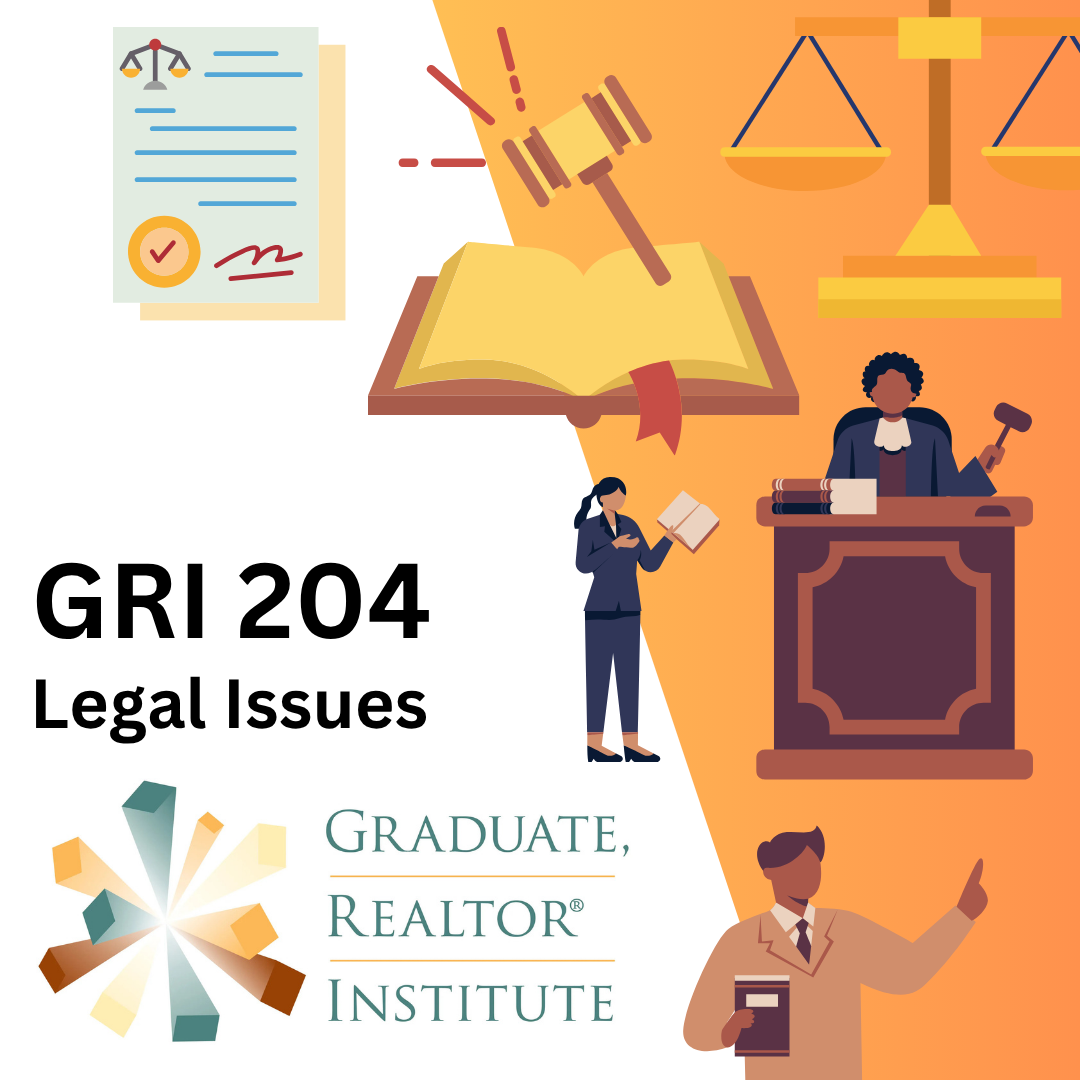 8/22 GRI 204 – Legal Issues - LearnMyWay®