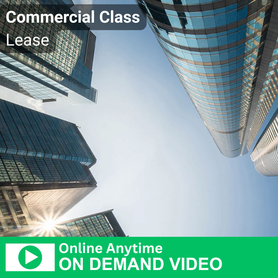 AIR CRE Commercial Lease Contracts – ONLINE ANYTIME