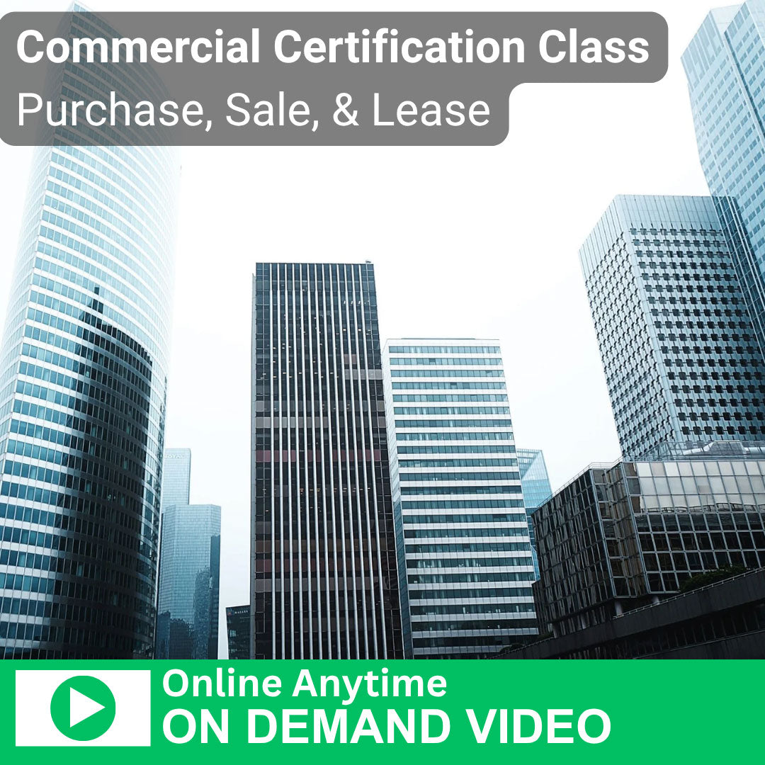AIR CRE Commercial Lease and Purchase Certification Bundle – ONLINE ANYTIME
