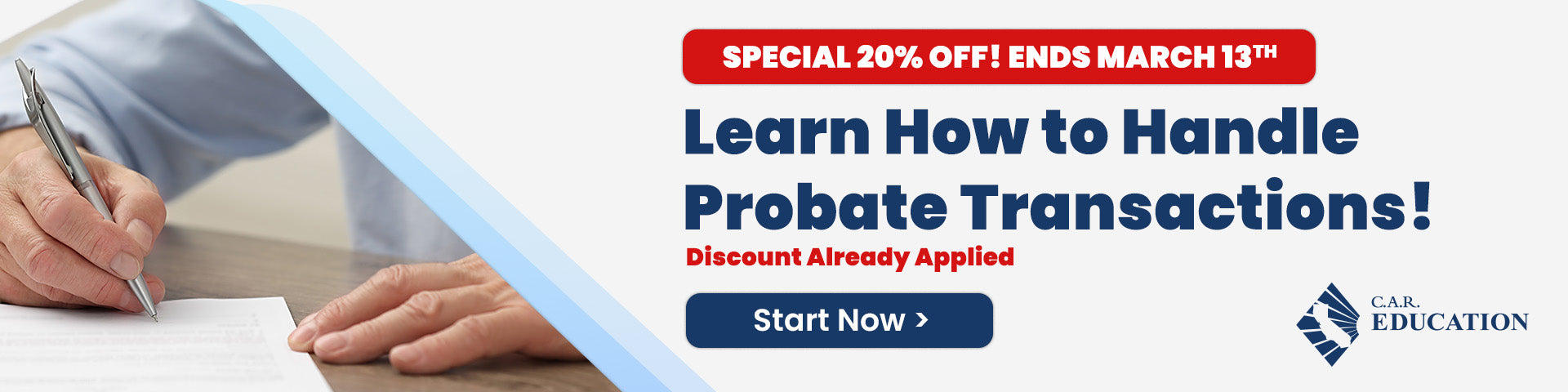 C.A.R. Probate Certification Probate Process from A-Z for Real Estate Professionals online anytime