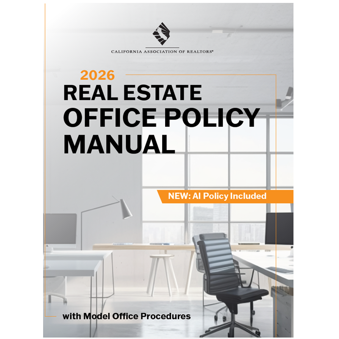 Real Estate Office Policy Manual - Digital Download (ONLY)