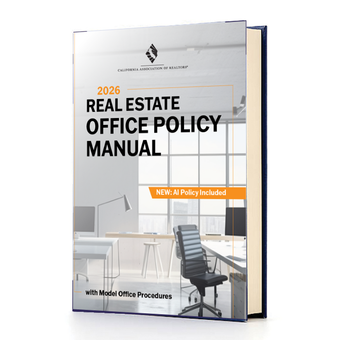 Real Estate Office Policy Manual - Now With Digital Download