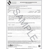 MCN - Methamphetamine Contamination Notice